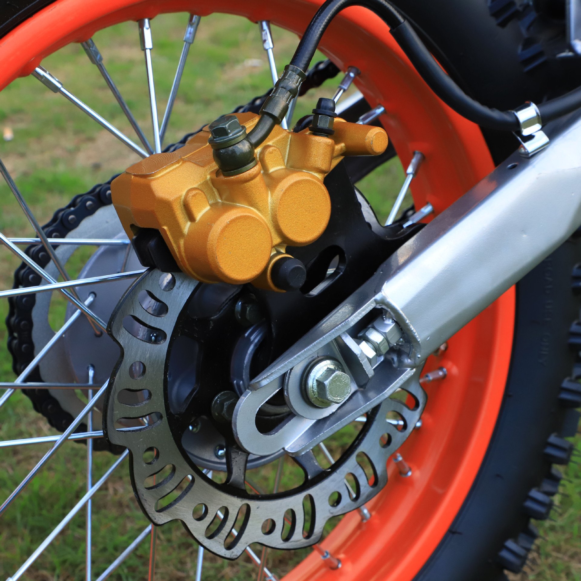 Chinese 4 Stroke Gasoline Engine Pit Bike Electric Start Adult 125cc Adult With Seat Dirt Bikes