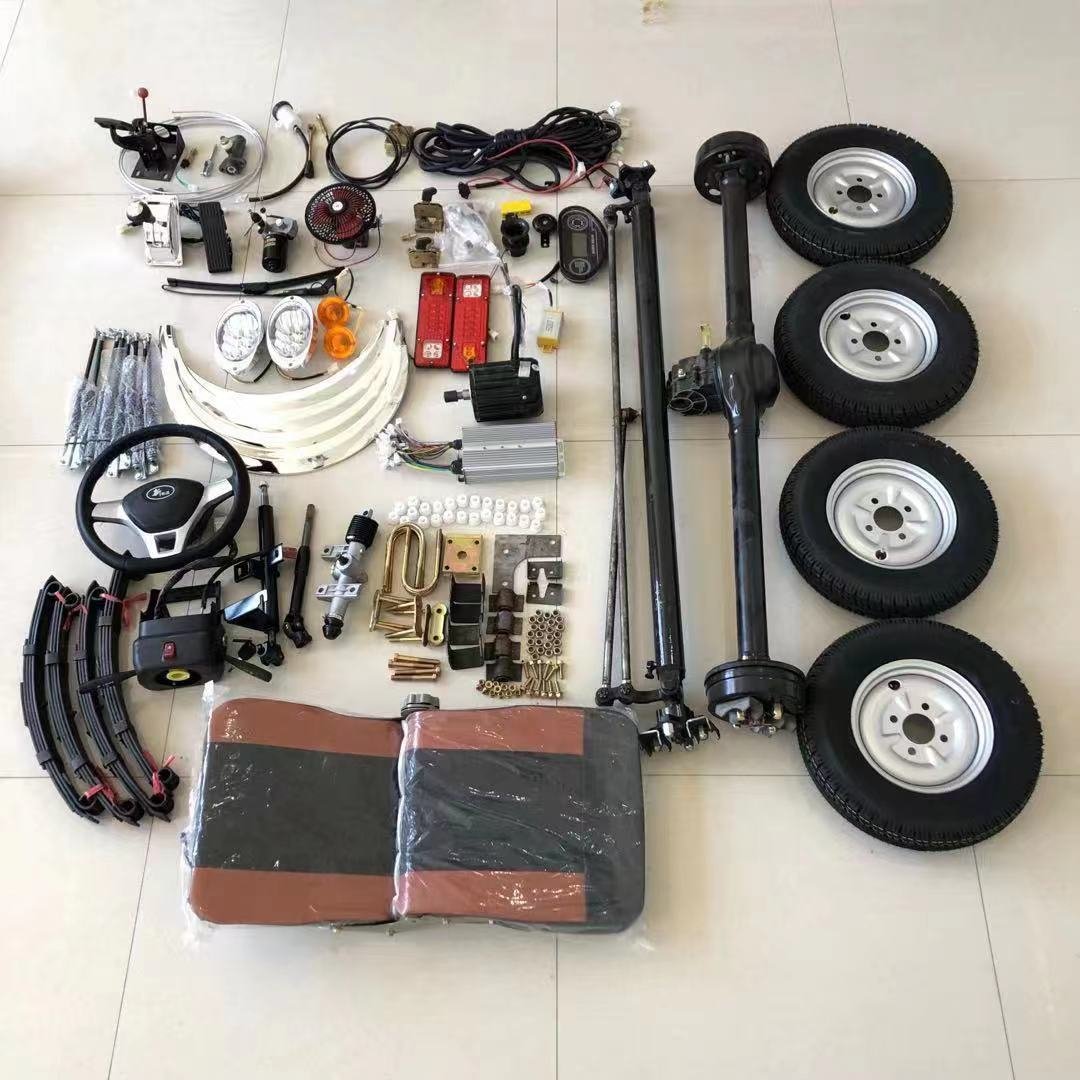 Factory Direct Sale 48V 1000W with Motor and Electric Brake3-wheeled Electric Vehicle Electric Real Axle
