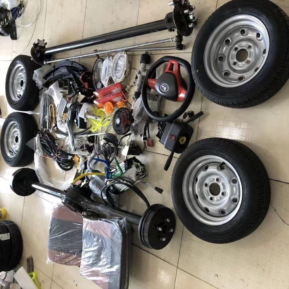 Factory Direct Sale 48V 1000W with Motor and Electric Brake3-wheeled Electric Vehicle Electric Real Axle