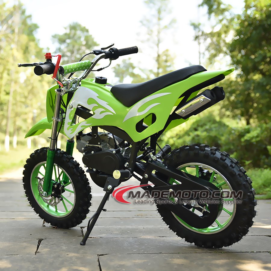 Professional Factory 49cc 2-Stroke: Gas Powered Dirt Bike for 12 Year Old Kids (125cc)