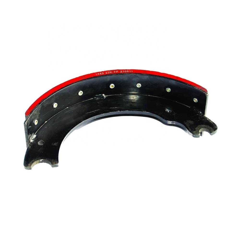 New 818570 Bendix Truck Eaton 807685 Lined 23K Lining Brake Shoe Set FMSI 1443