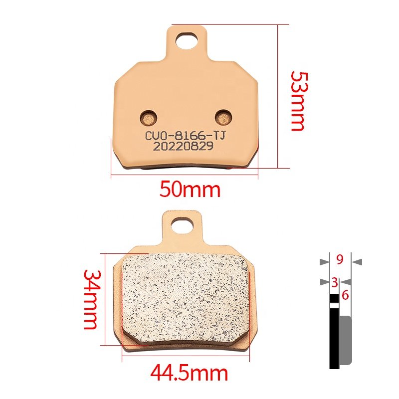 Motorcycle Brake Series Brake Pads Are Suitable with Sintered Material Brake Pads for General Motorcycle