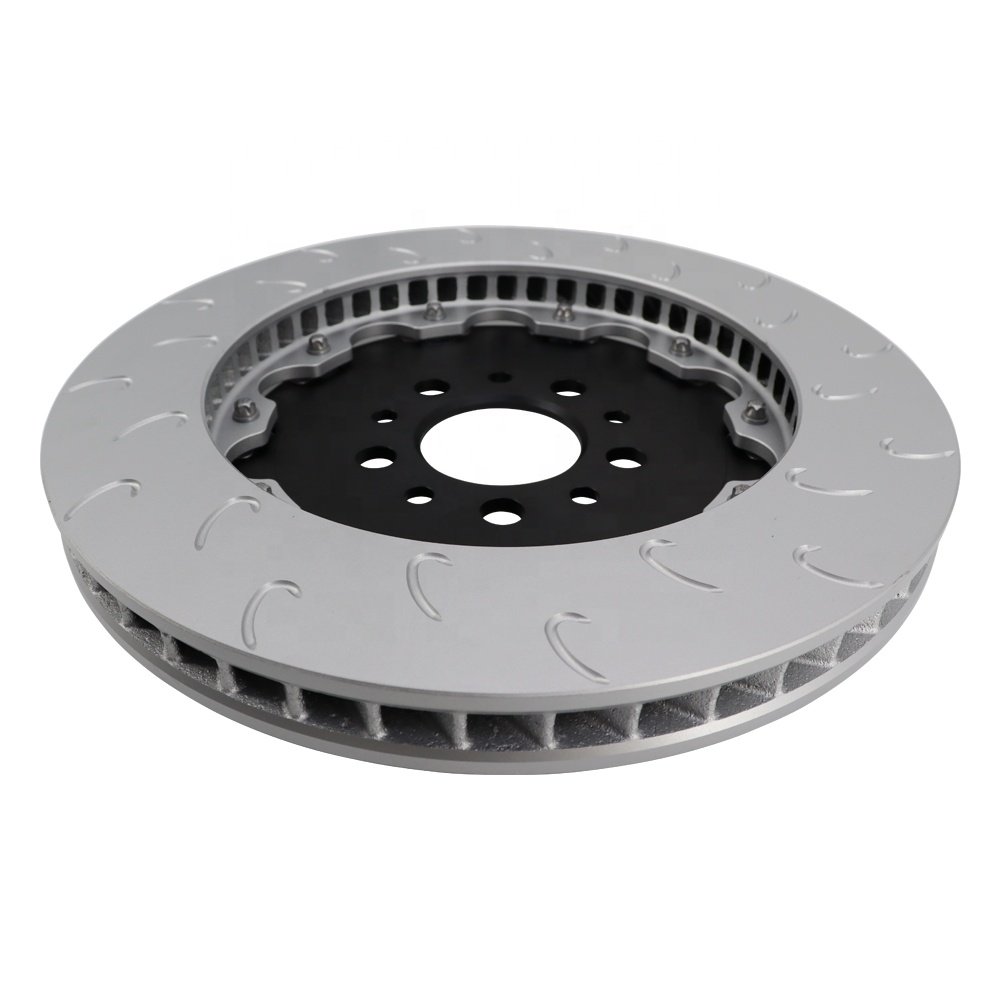 Auto Car High Carbon Alloys Combination Brake Disc for Alfa Romeo Giulia Quadrifoglio Front Drilled Brake Disc Rotor