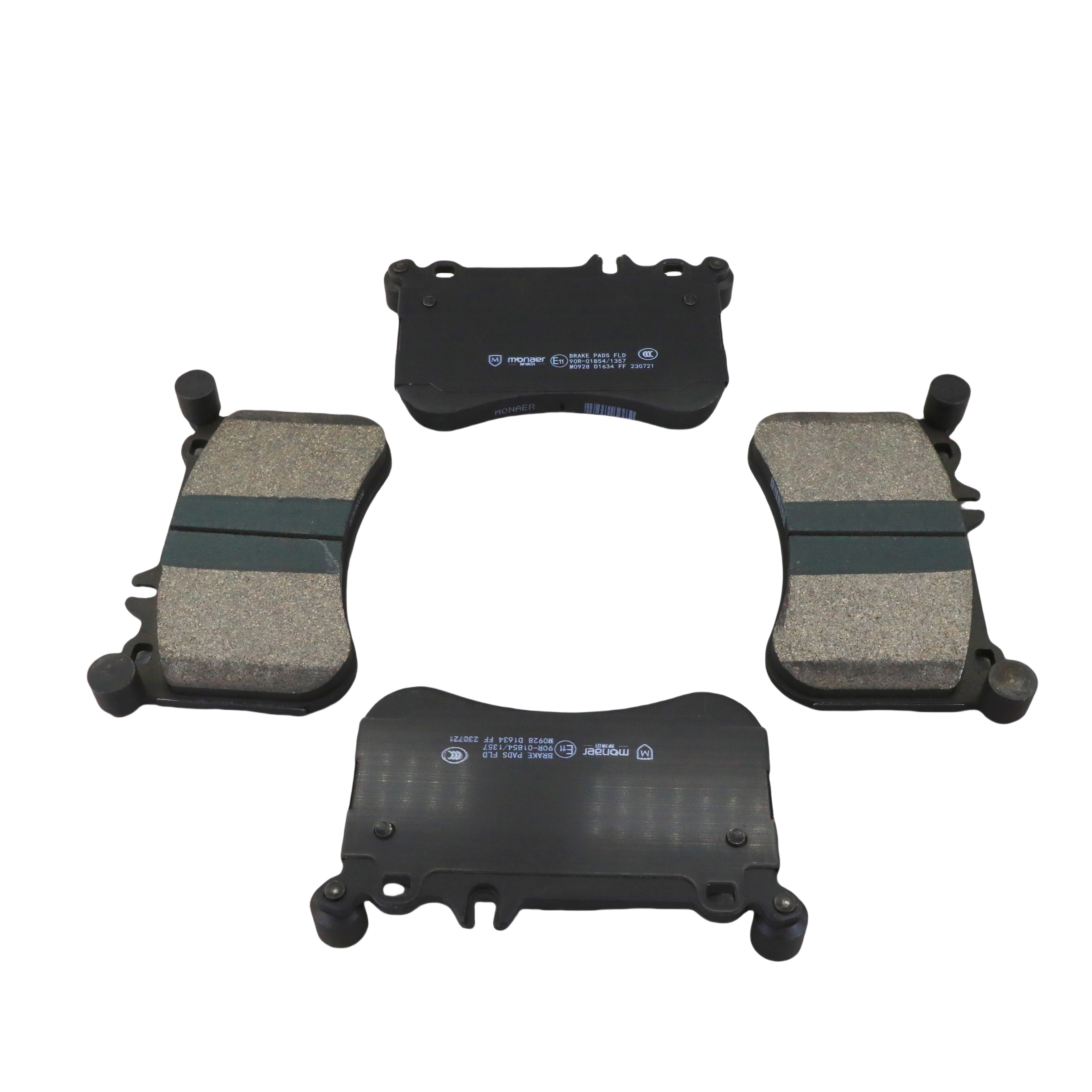 D1634 Monaer High Quality Ceramic Brake Pads Manufacturers Factory Price No Sound No Dust