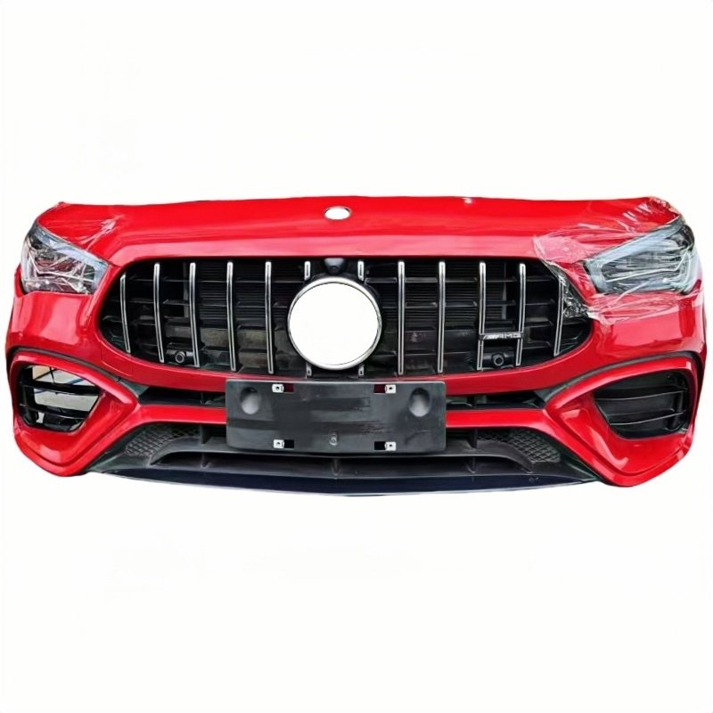 For Mercedes Benz AMG W118 CL A45 High Quality Plastic Bumper Kit New Used for Gle Model Upgrade Replacement Including Fog Light