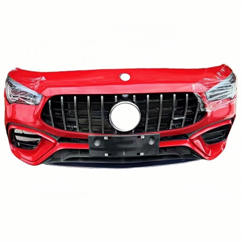 For Mercedes Benz AMG W118 CL A45 High Quality Plastic Bumper Kit New Used for Gle Model Upgrade Replacement Including Fog Light