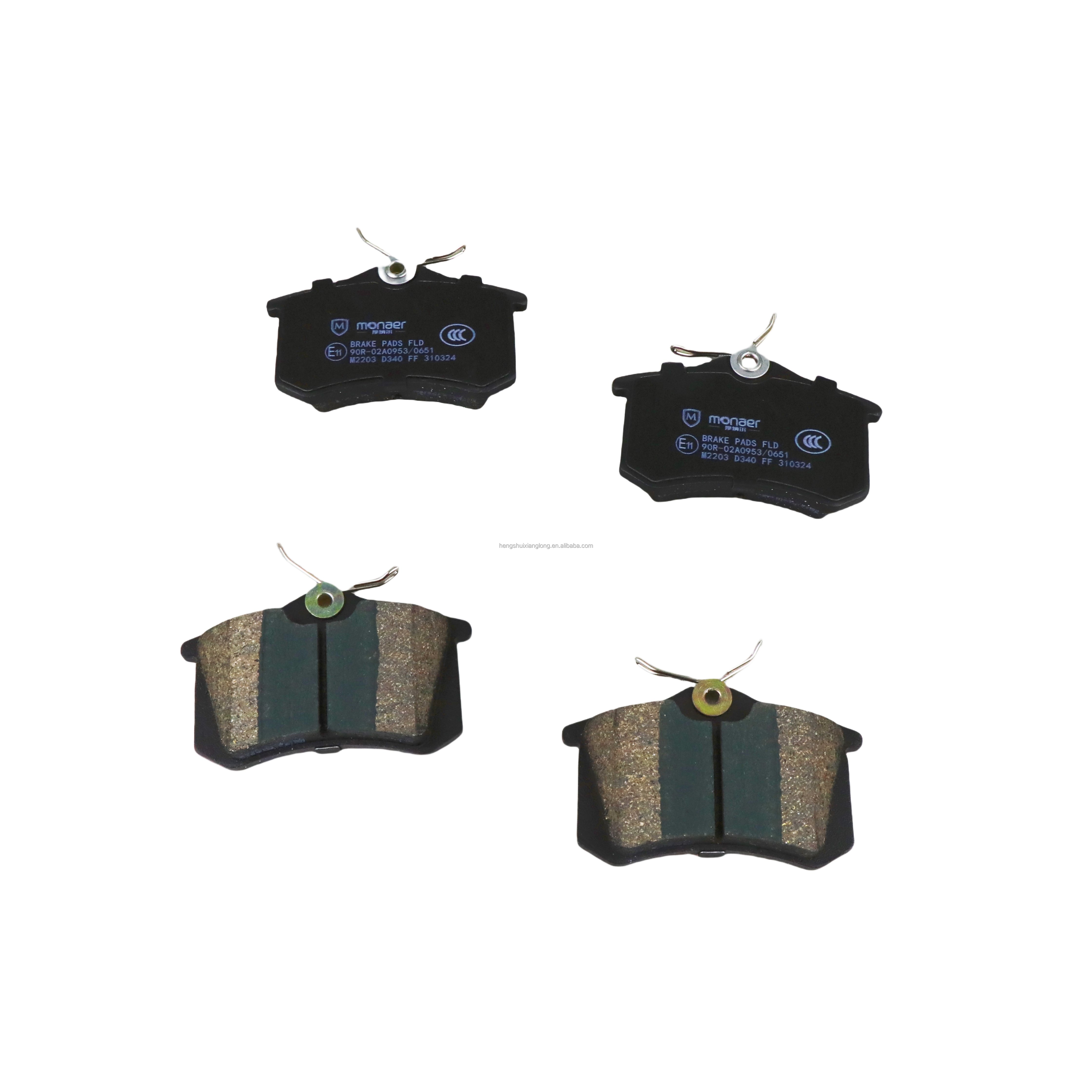 D340 D1017 D1023 D894 High Performance Front Brake Pad Ceramic Brake Pads Auto Brake Pads for FORD/ VAG/ VOLKSWAGEN