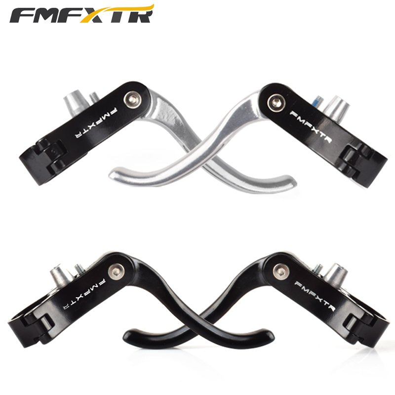 A Pair Bicycle Brake Levers for Road Bike Fixed Gear Deputy Vice Brake Road Bike Parts Handles Caliper Brake Road Cyclist CN;GUA