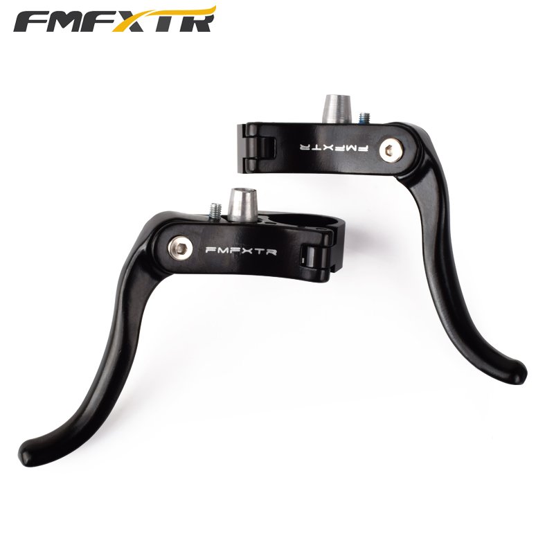 A Pair Bicycle Brake Levers for Road Bike Fixed Gear Deputy Vice Brake Road Bike Parts Handles Caliper Brake Road Cyclist CN;GUA
