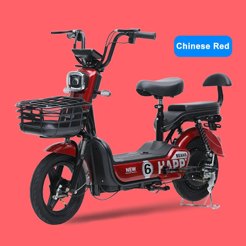 Wholesale Electric Bicycle 2 Seat Portable Scooter Quality 350W Adult Electric Cheap City Bike