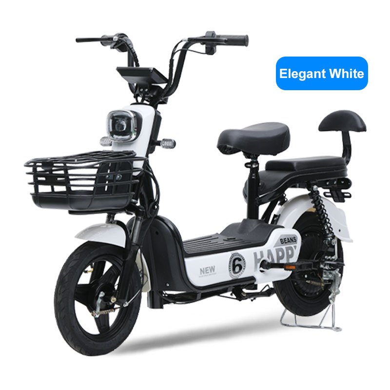Wholesale Electric Bicycle 2 Seat Portable Scooter Quality 350W Adult Electric Cheap City Bike