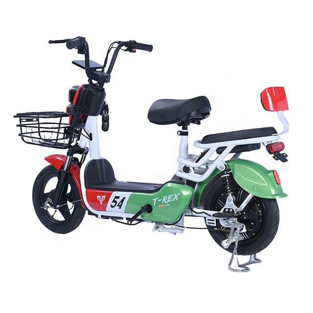 Wholesale Electric Bicycle 2 Seat Portable Scooter Quality 350W Adult Electric Cheap City Bike
