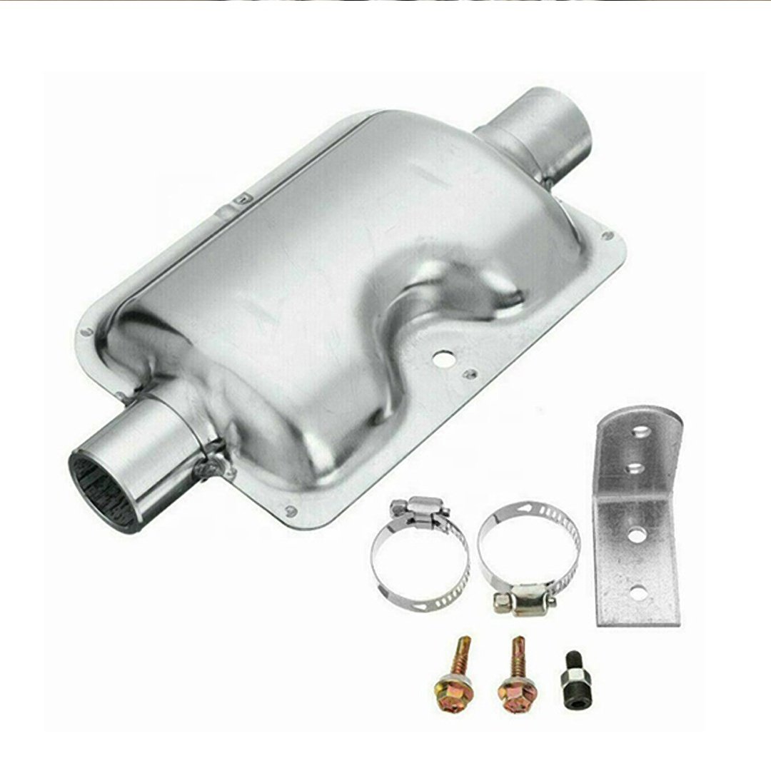 Cheap Stainless Steel Caliber Parking Air Heater Exhaust Silencer Muffler for Car