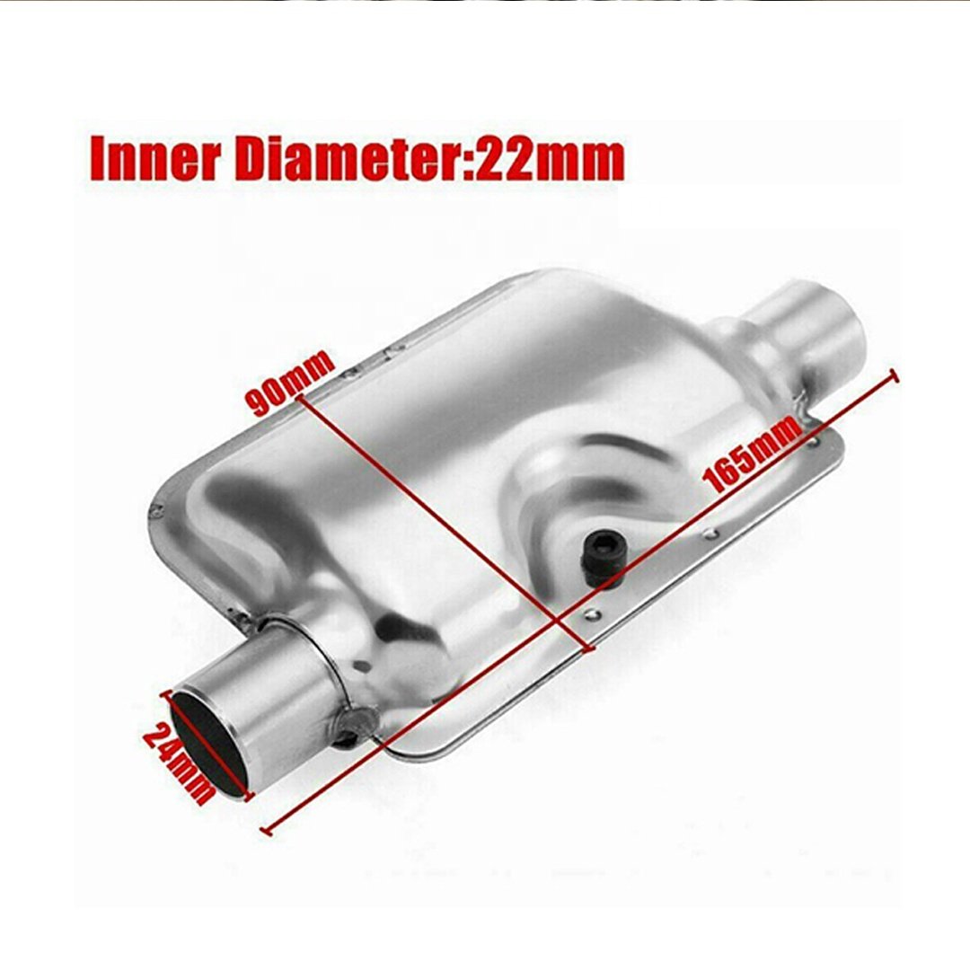 Cheap Stainless Steel Caliber Parking Air Heater Exhaust Silencer Muffler for Car