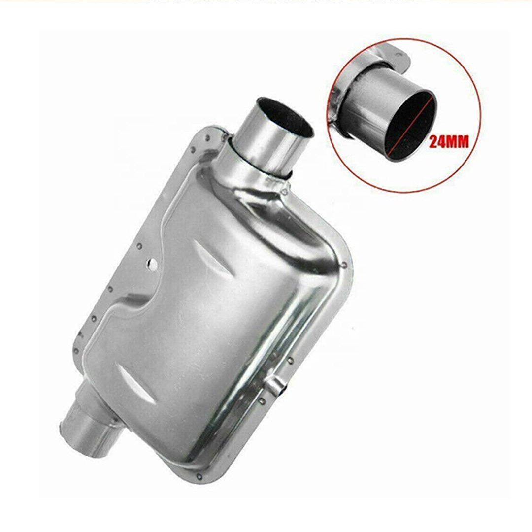 Cheap Stainless Steel Caliber Parking Air Heater Exhaust Silencer Muffler for Car