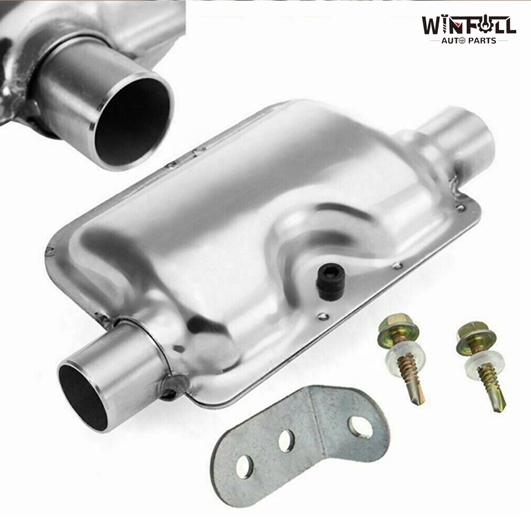 Cheap Stainless Steel Caliber Parking Air Heater Exhaust Silencer Muffler for Car