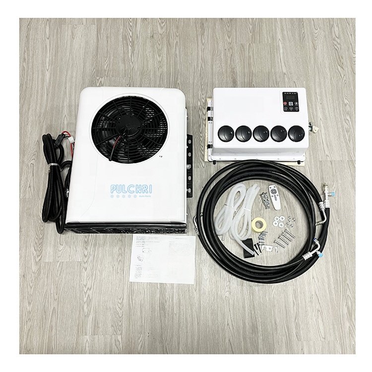 12 Volt Split Truck Parking Air Conditioner Semi Battery Powered Electric AC Apu Unit for Semi Truck air Conditioner