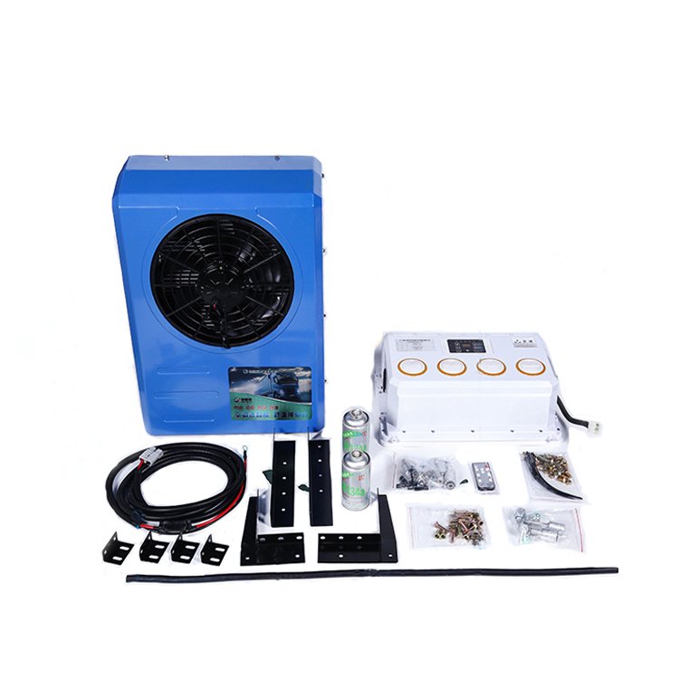12 Volt Split Truck Parking Air Conditioner Semi Battery Powered Electric AC Apu Unit for Semi Truck air Conditioner