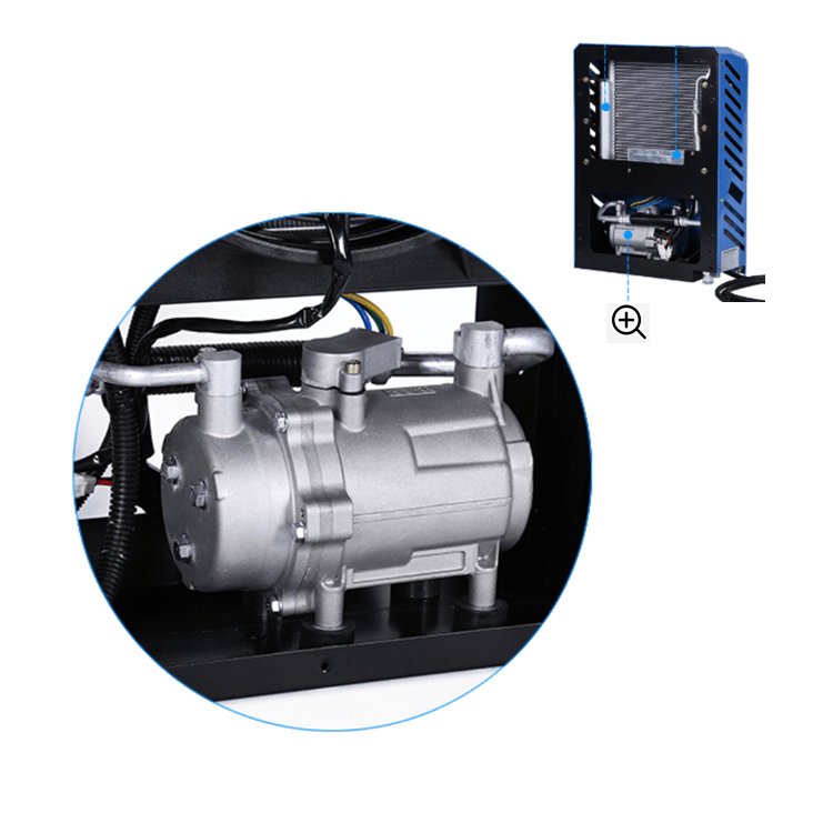 12 Volt Split Truck Parking Air Conditioner Semi Battery Powered Electric AC Apu Unit for Semi Truck air Conditioner