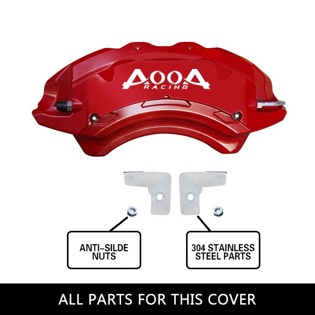 AOOA Caliper Cover Brake Kits Aluminium Alloy Modification Accessories Fit for TESLA