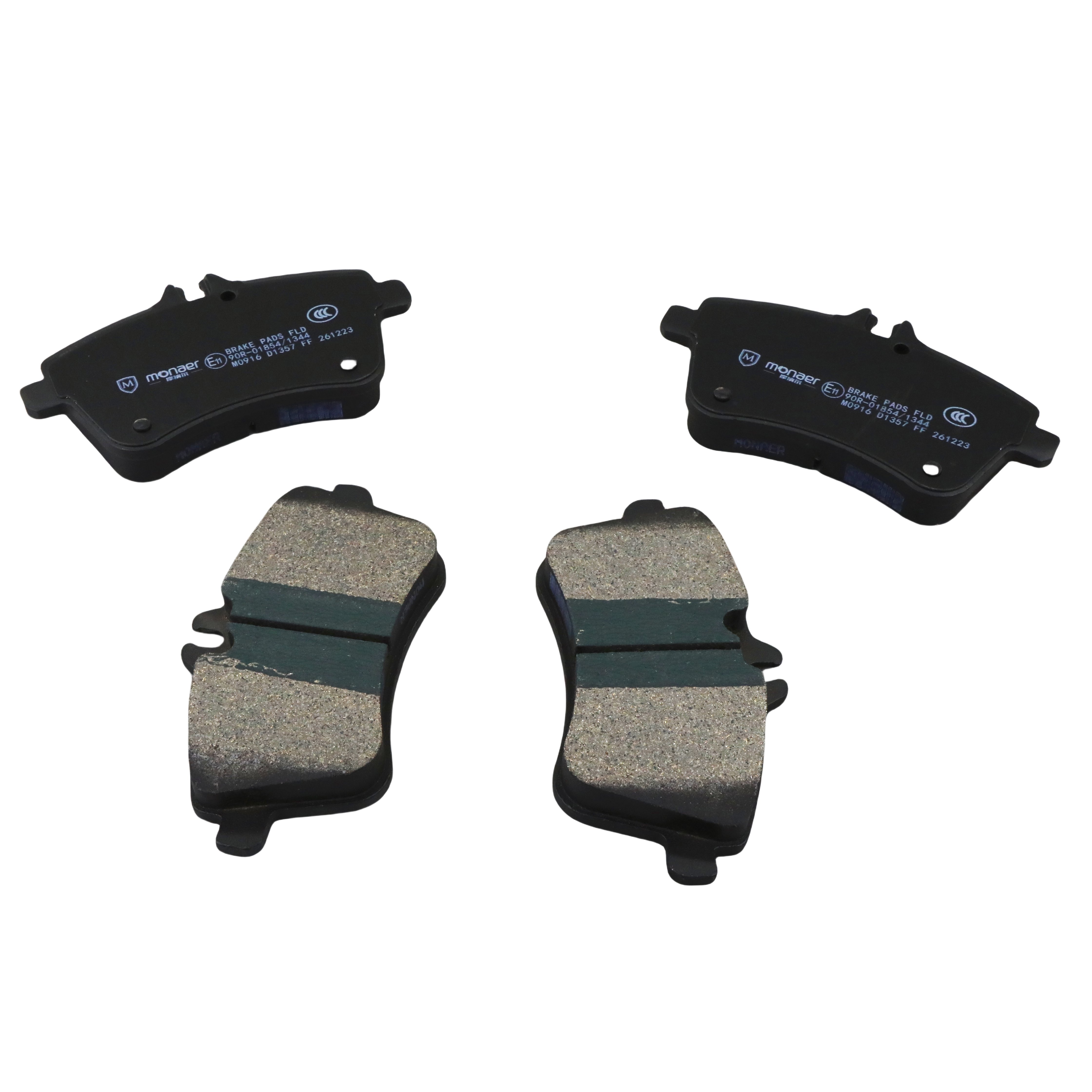 D1356 M0916 Automotive Brake Pad Manufacturers Ceramic Brake Pads Factory Price