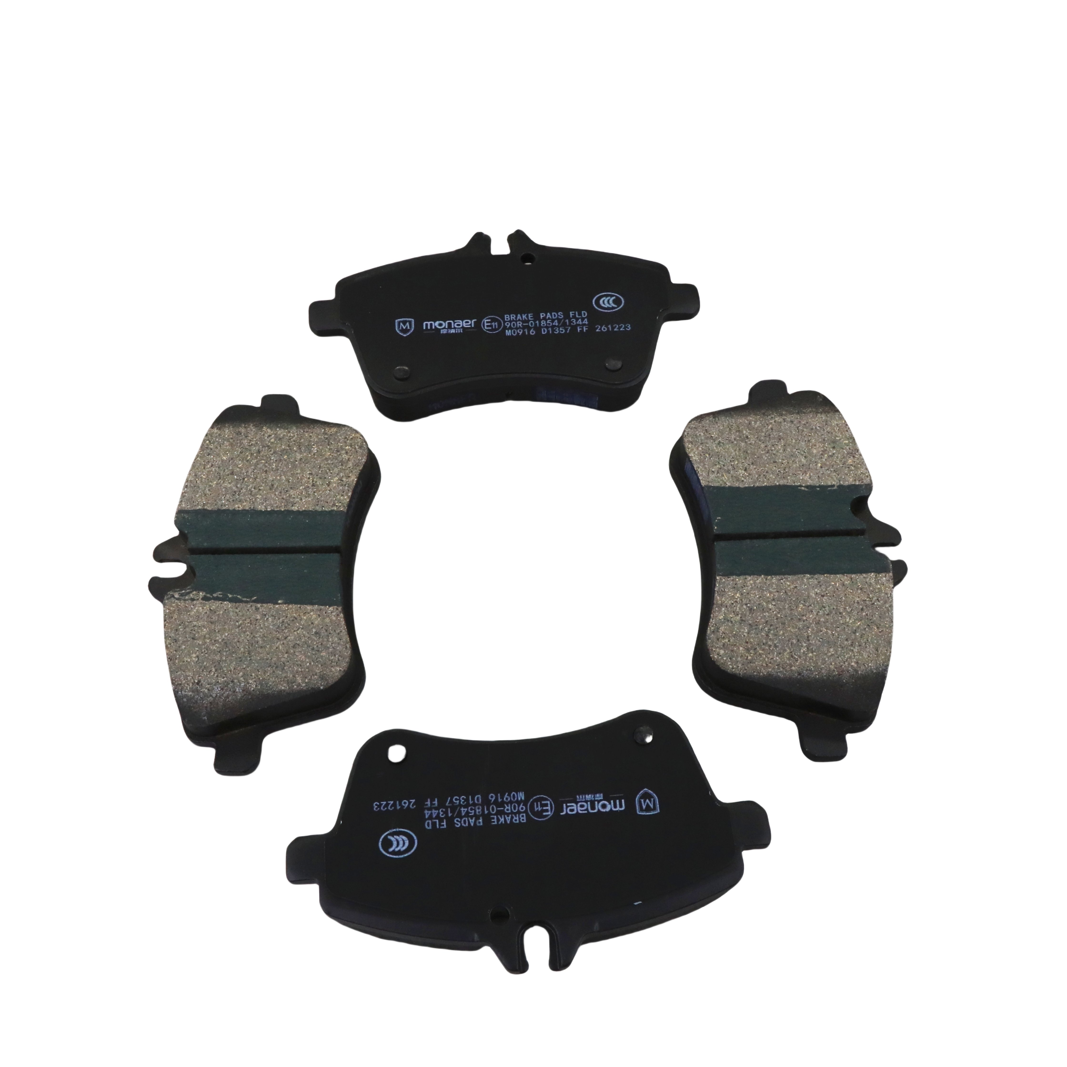 D1356 M0916 Automotive Brake Pad Manufacturers Ceramic Brake Pads Factory Price