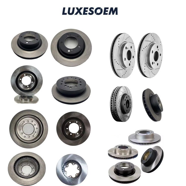 LUXESOEM Hot Selling Low Price Disc Brake Auto Parts Front and Rear Auto Brake Disc for TOYOTA C-HR WILDLANDER SIENNA
