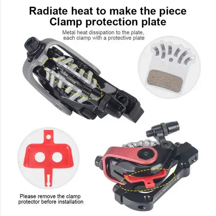 Factory Good Quality TOOPRE Mountain Bike Dual Drive Disc Brake Universal Electric Bicycle Brake Caliper