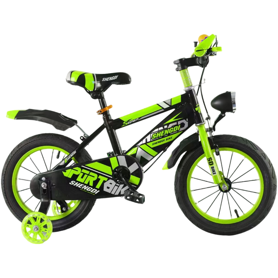 2024 Newest Model Bicycle 12 14 16 18 Inch with Training Kids Bike Children Bicycle Soft Seat Child Cycle Kids Bicycle