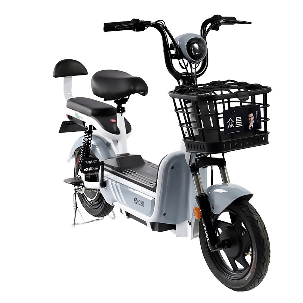 Wholesale Mini Electric Bike 2 Seats 350W Electric Scooters Adults Moped Electric Motorbike
