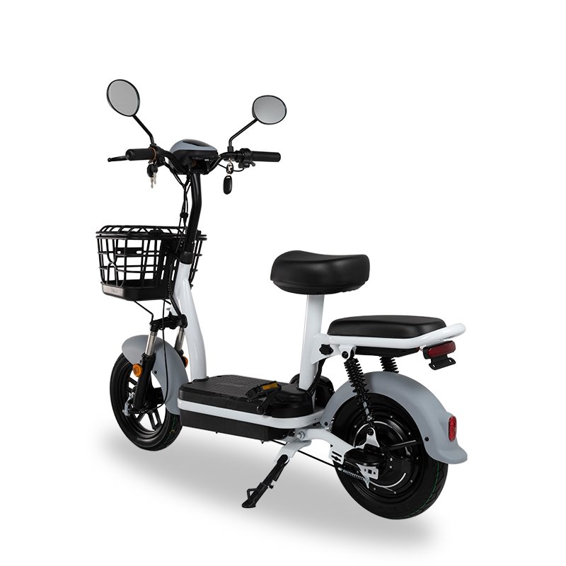 Wholesale Mini Electric Bike 2 Seats 350W Electric Scooters Adults Moped Electric Motorbike