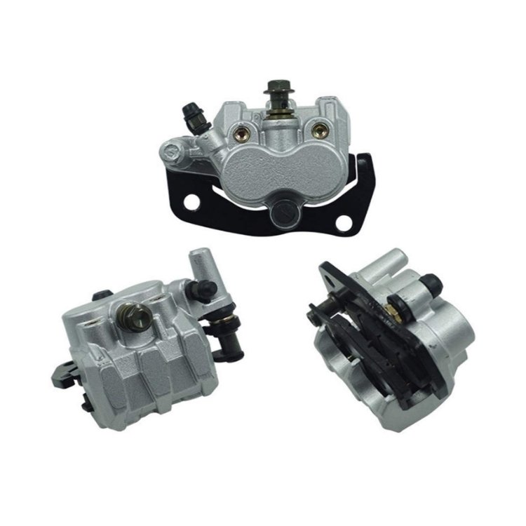 Front Brake Caliper Left and Right Set With Brake Pads for YAMAHA UTV RHINO 700 YXR 700 2008-2011 5B4-2580T-01-00