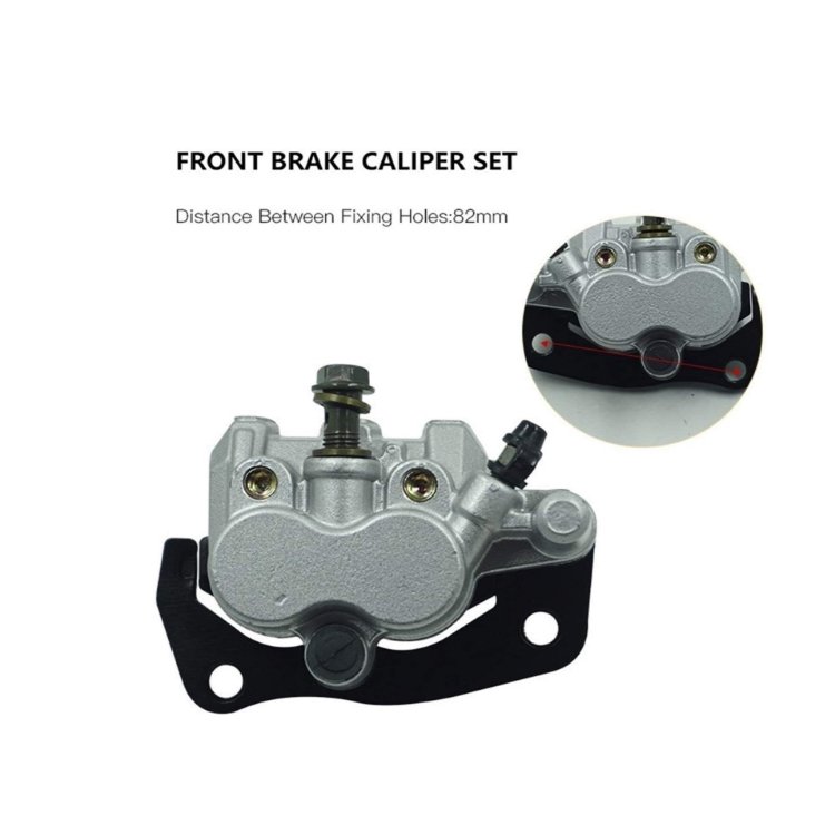Front Brake Caliper Left and Right Set With Brake Pads for YAMAHA UTV RHINO 700 YXR 700 2008-2011 5B4-2580T-01-00