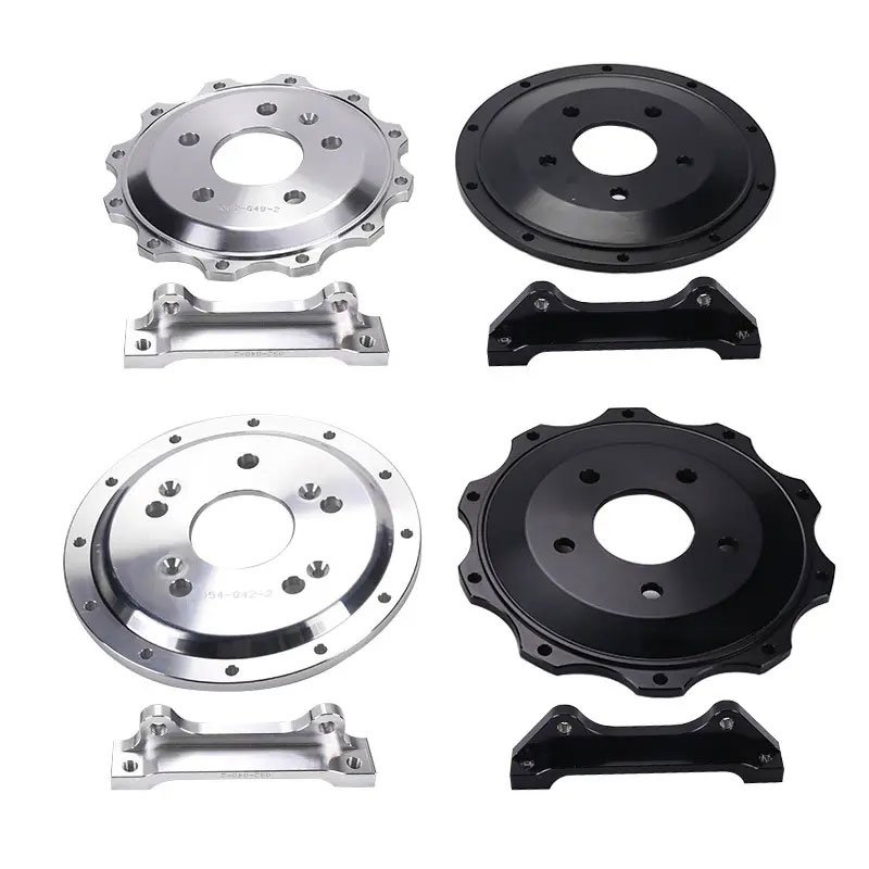 Customized Car Aluminum Alloy Mounting Bell Brake Center Hat Bell Hub for Floating Brake Disc Rotor