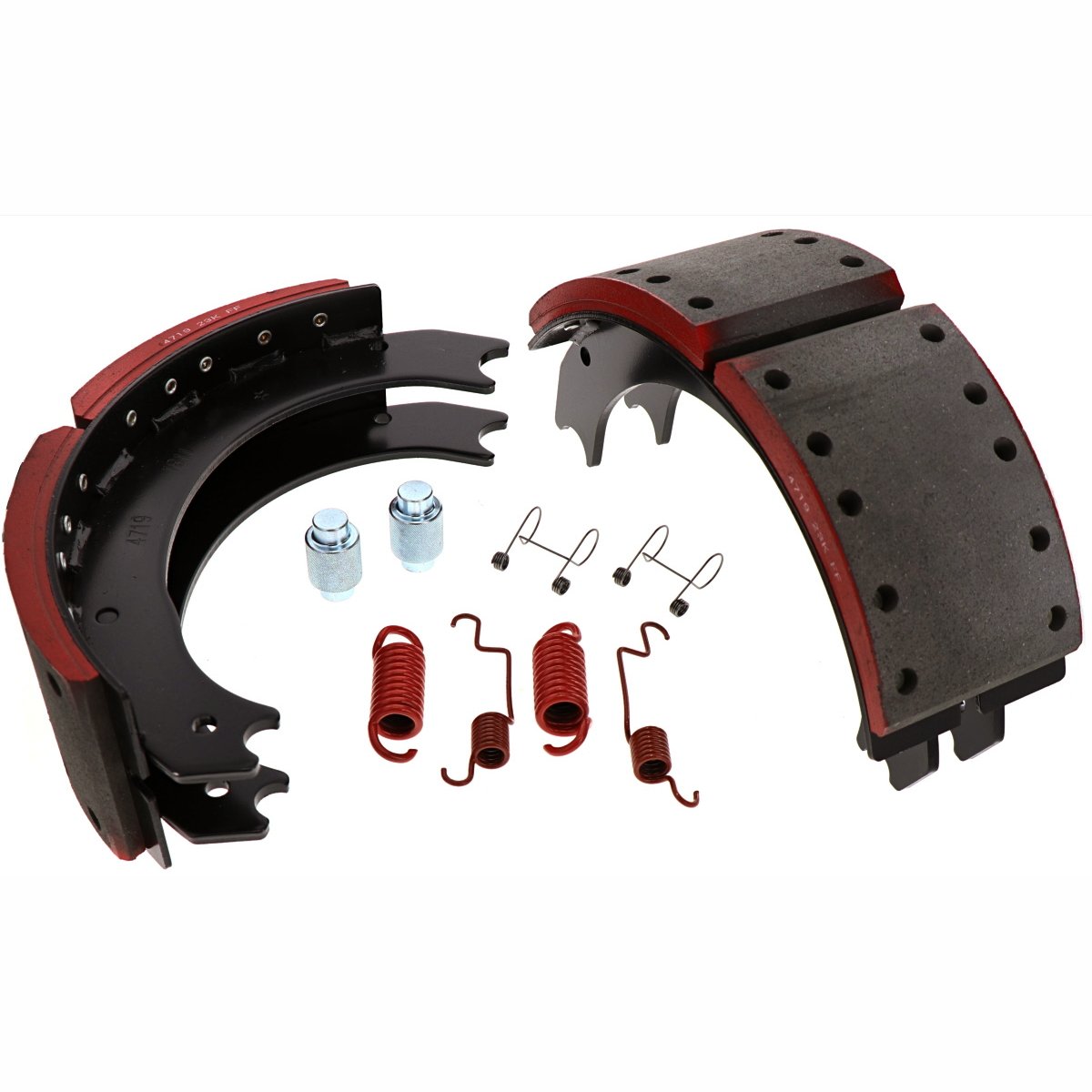 Custom Cheap Wholesale Price American Heavy Truck Spare Parts Rear 4719 Brake Pads and Brake Shoe