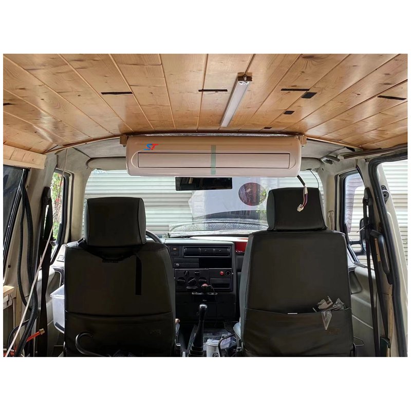 Hot Sell Plastic Fast Refrigeration Auto A/c Evaporator Electric Compressor Electric Parking air Conditioner