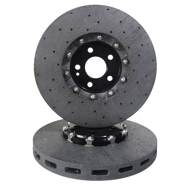 China Wholesaler Carbon Ceramic 380MM Brake Discs for Porsche Cayenne Turbo 958 Frein