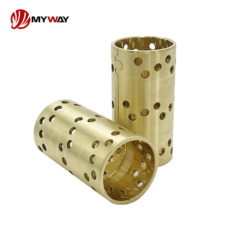 Heavy Duty Truck Brake Calipers Parts 36 X 40 / 82 Mm Steel Copper Bushing Metal Bronze Bushing for Truck