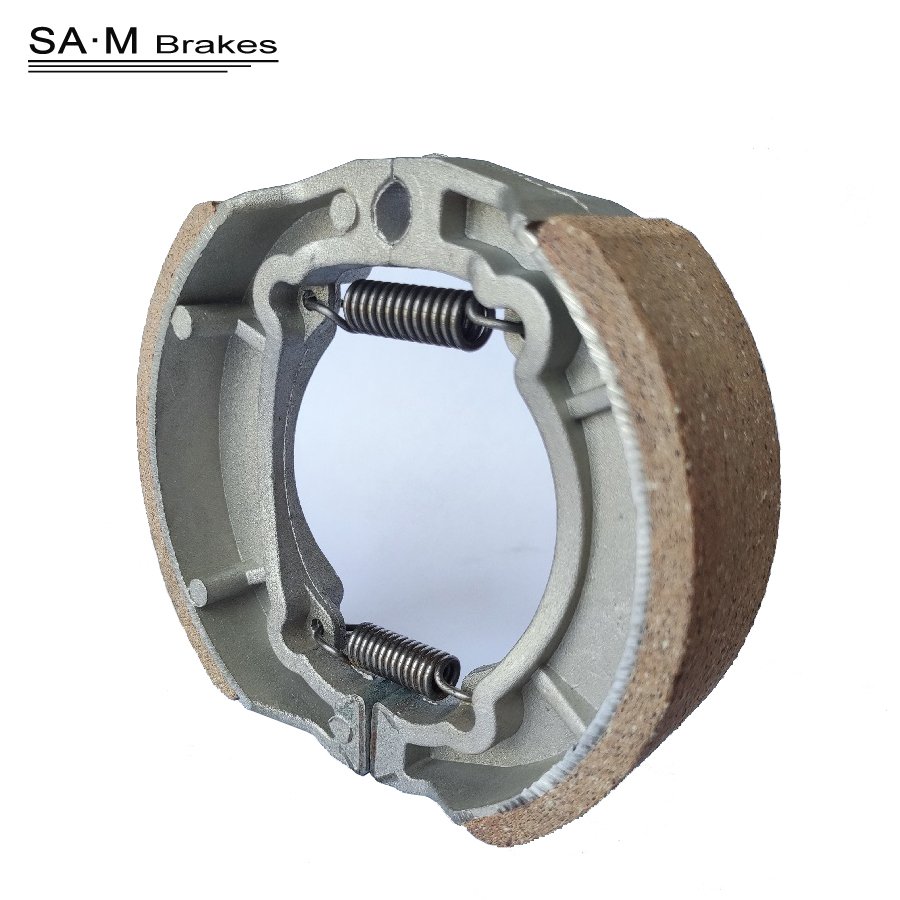 Wholesale Motorcycles Spare Parts Aluminum Motorcycle Brake Shoes for Suzuki Ax100