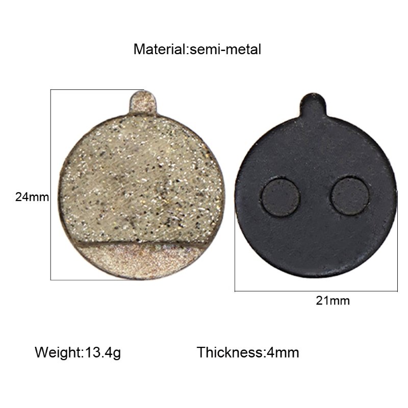 Brake Pads Replacement Parts for KUGOO M4/M4 PRO Electric Scooter Folding KickScooter Brake Caliper Disc Brake Pads 1 Pair
