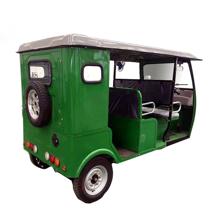 Electric Tricycle Taxi/electric Tricycle/electric Rickshaw for Africa Keke Bajaj Motor Tricycle Home Use Passenger Tricycle
