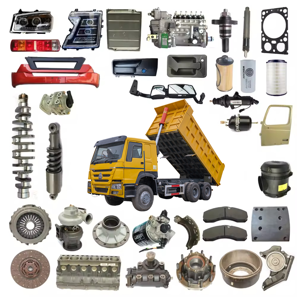 Factory Direct Sale New Howo Sinotruck Dump Tipper 160hp 420 400 371 Truck Spare Parts V7X V5X TH7 TX7 Truck Accessories