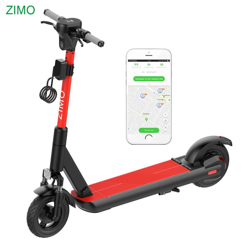New CE ABE Germany Approved GPS Rental App Dockless Kick Electric Sharing Scooter with Swappable Battery