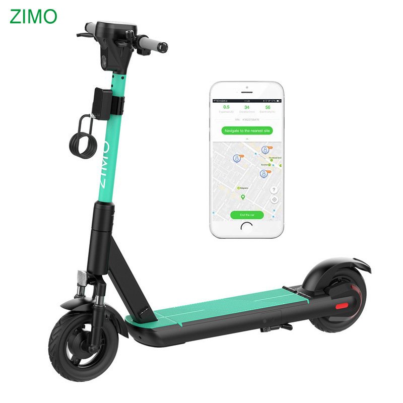 New CE ABE Germany Approved GPS Rental App Dockless Kick Electric Sharing Scooter with Swappable Battery