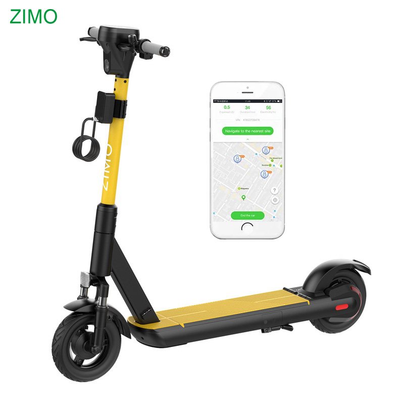 New CE ABE Germany Approved GPS Rental App Dockless Kick Electric Sharing Scooter with Swappable Battery