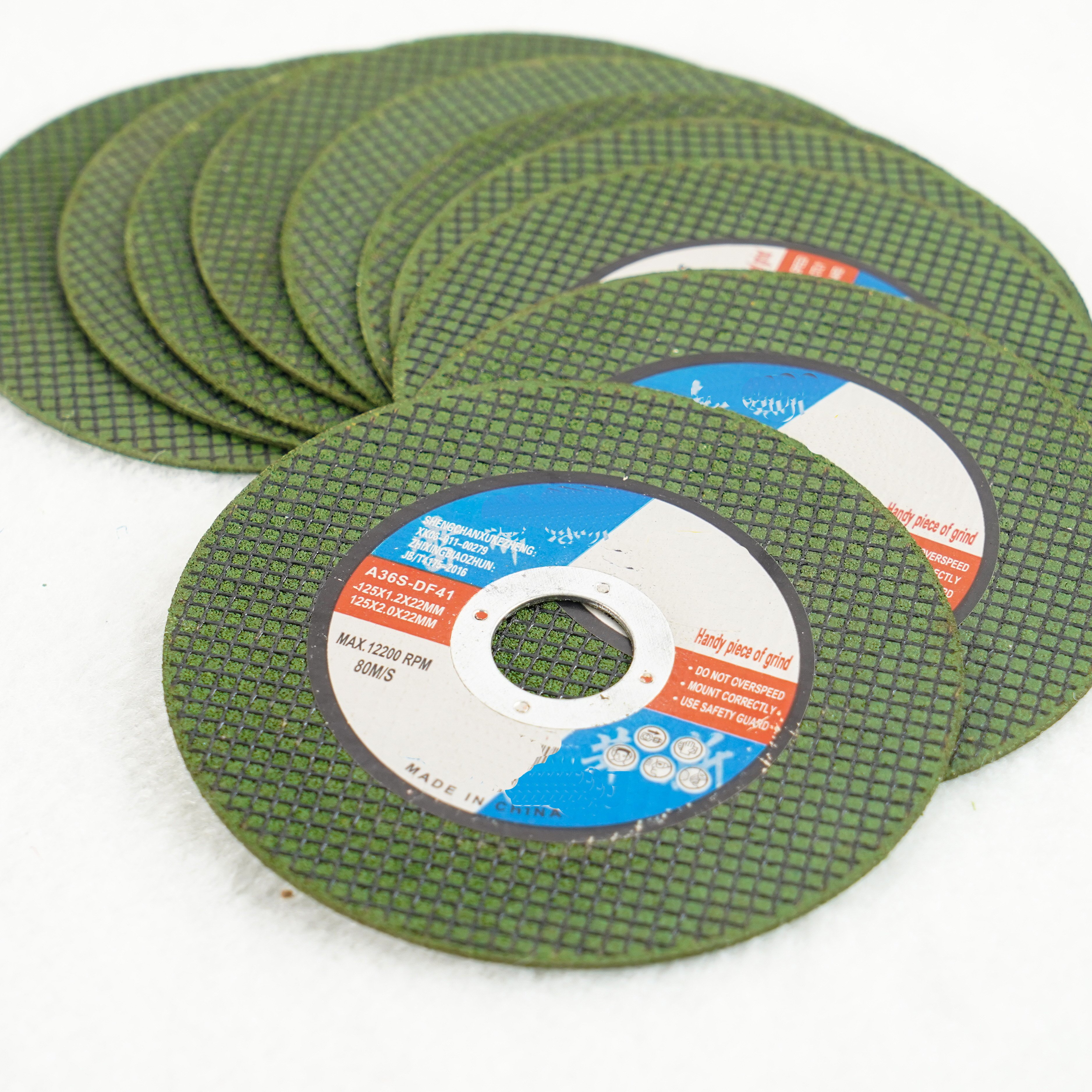 Factory Direct Sales Green Cut Off Wheel Cutting Disc For Stainless Steel Cutting Wheel In Angle Grinder