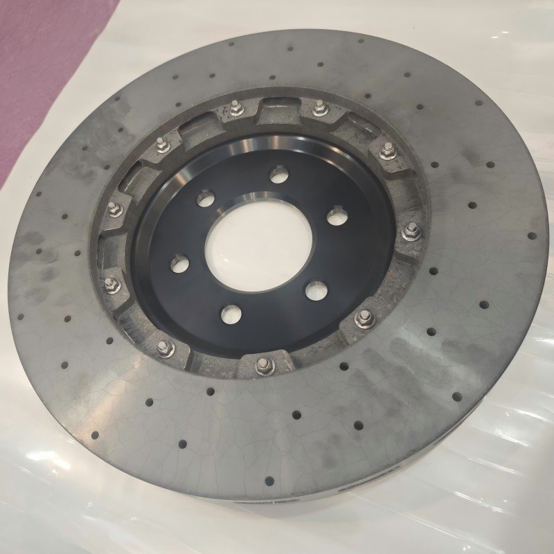 Ceramic Brake Disc Car Brake Disc Ceramic Carbon Rotor 104461600D for Tesla Model 3 Performance 2020