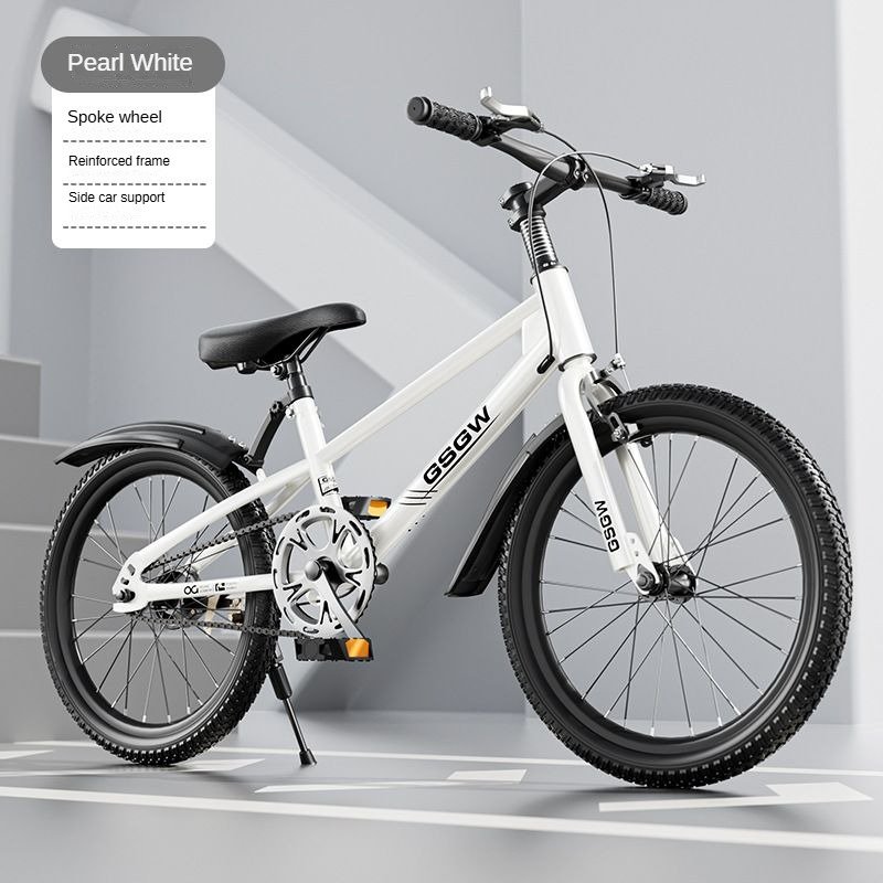 Primary and Secondary School Students' 20-22-24 Inch Mountain Racing Bikes Large Children's Bicycles Balance Bike for Children