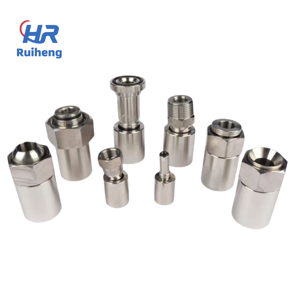 Npt/ Jic/ Sae/ Bsp/ Metric Hydraulic Hose Adapter High Pressure Rubber Hose Assembly Hydraulic Hose And Fitting