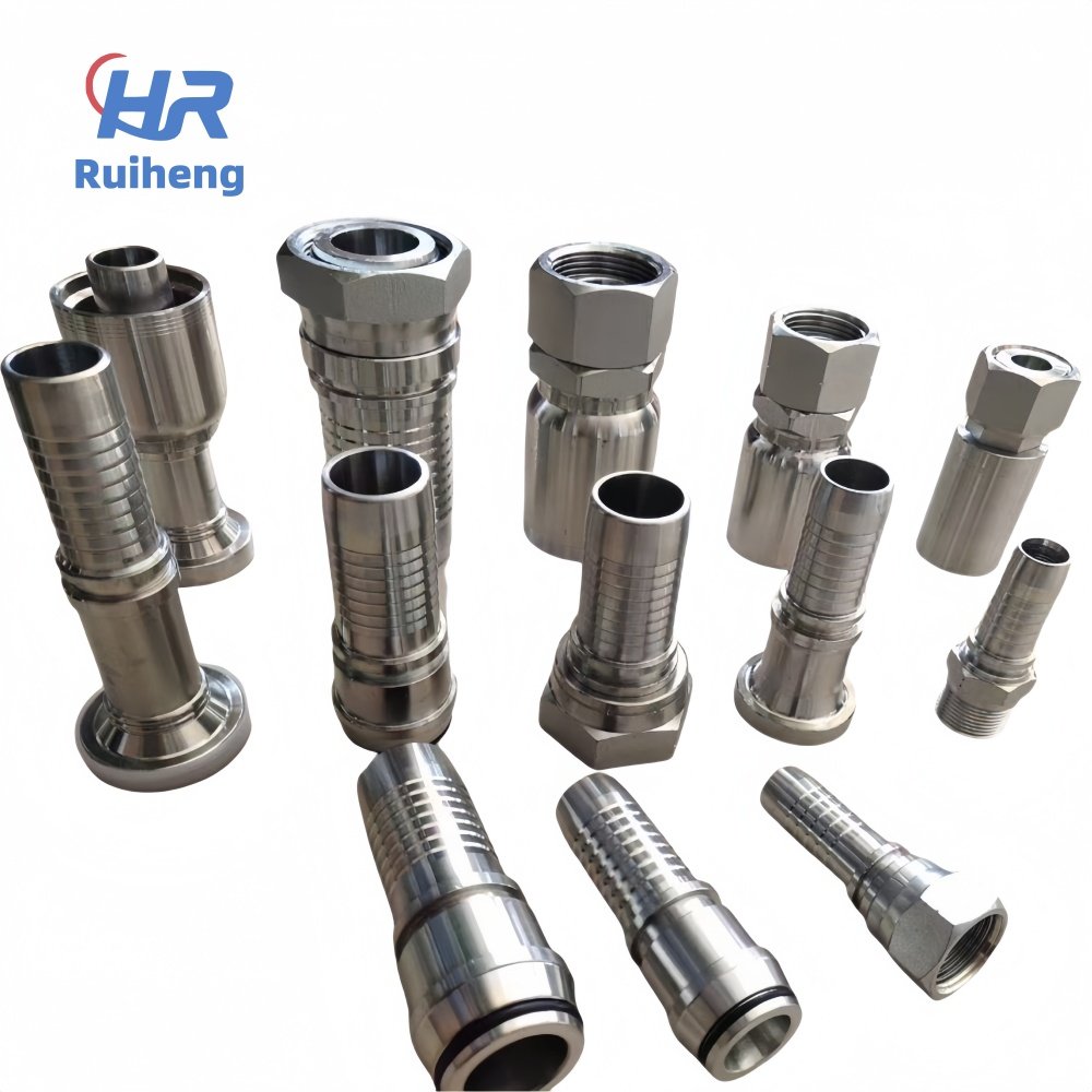 Npt/ Jic/ Sae/ Bsp/ Metric Hydraulic Hose Adapter High Pressure Rubber Hose Assembly Hydraulic Hose And Fitting